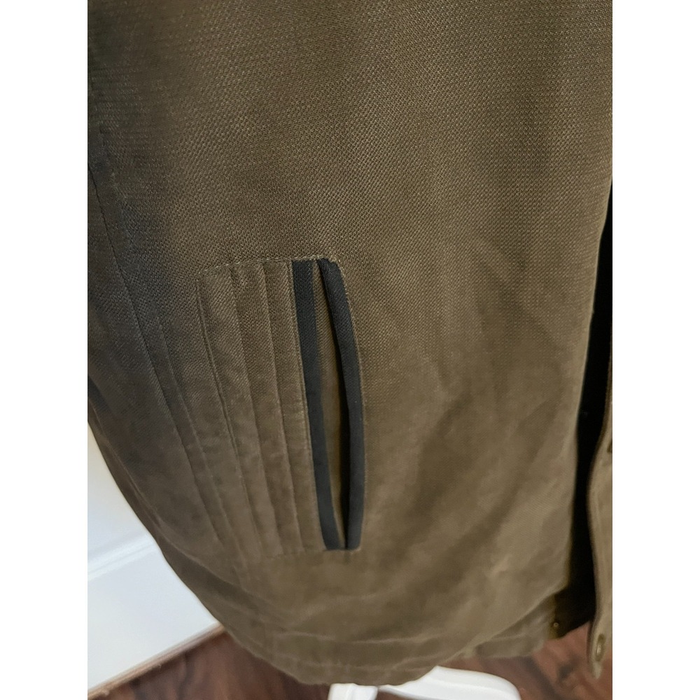 Le Corbusier Men's Brown Vintage Canvas Barn Jacket Size L - Picture 4 of 8